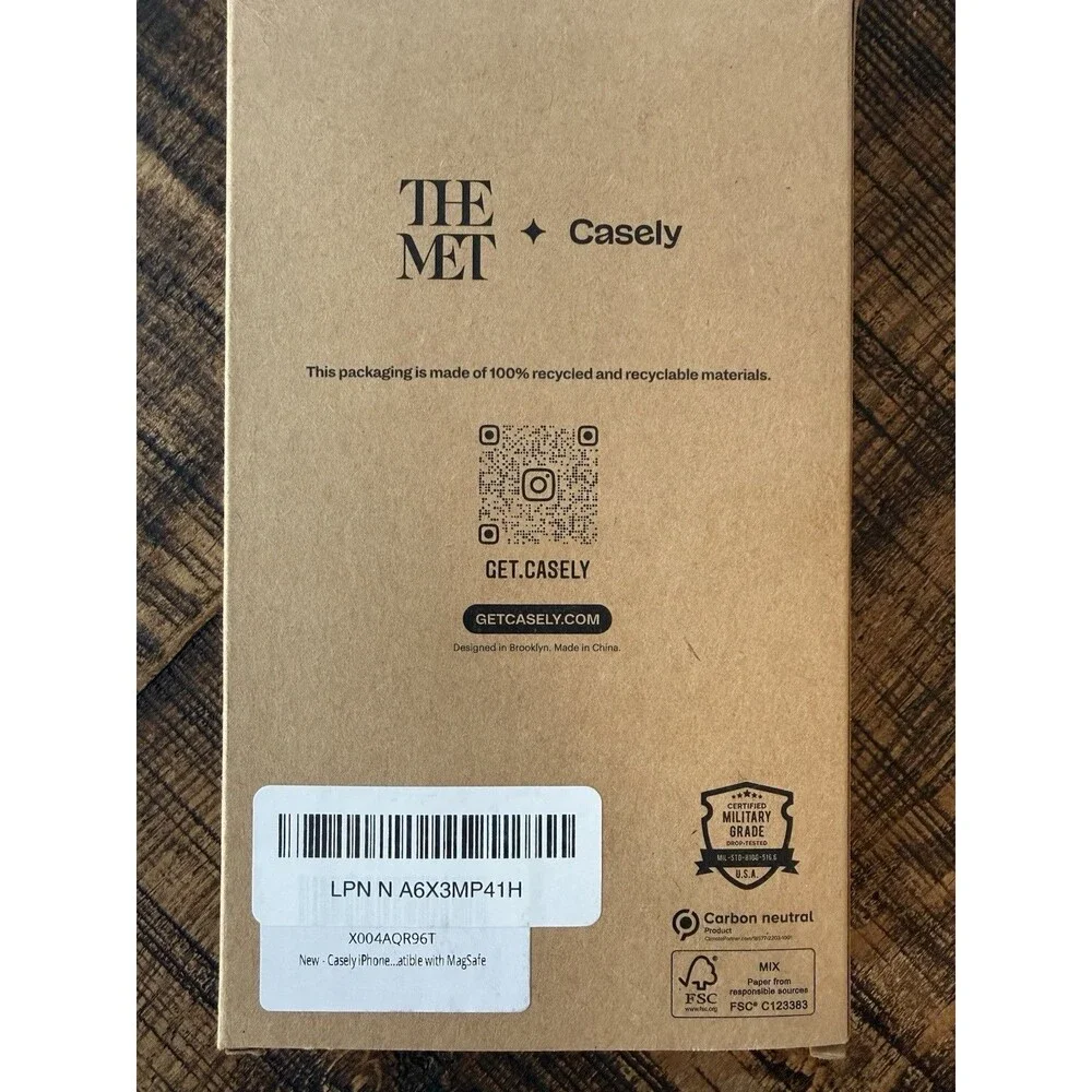 Casely iPhone 16 PRO Case | Monet’s Summer Landscape | The Met Museum Watercolor